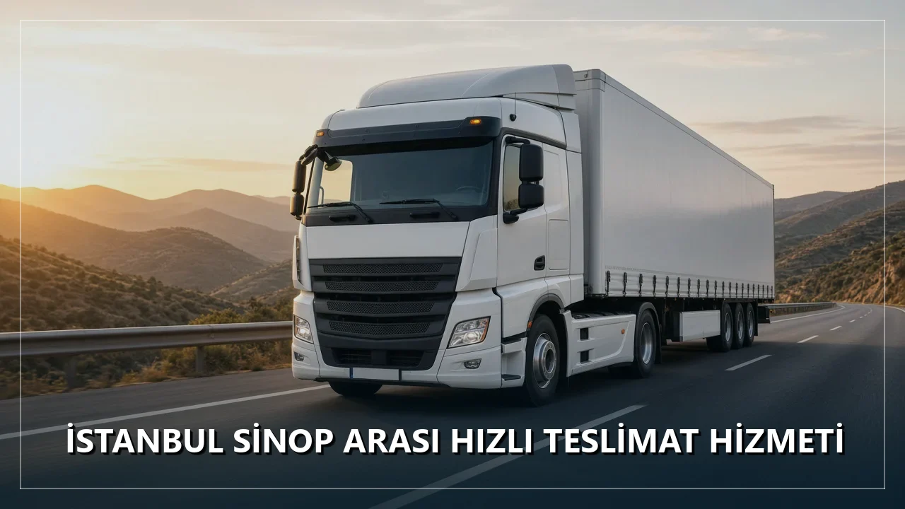 İstanbul Sinop Arası Hızlı Teslimat Hizmeti